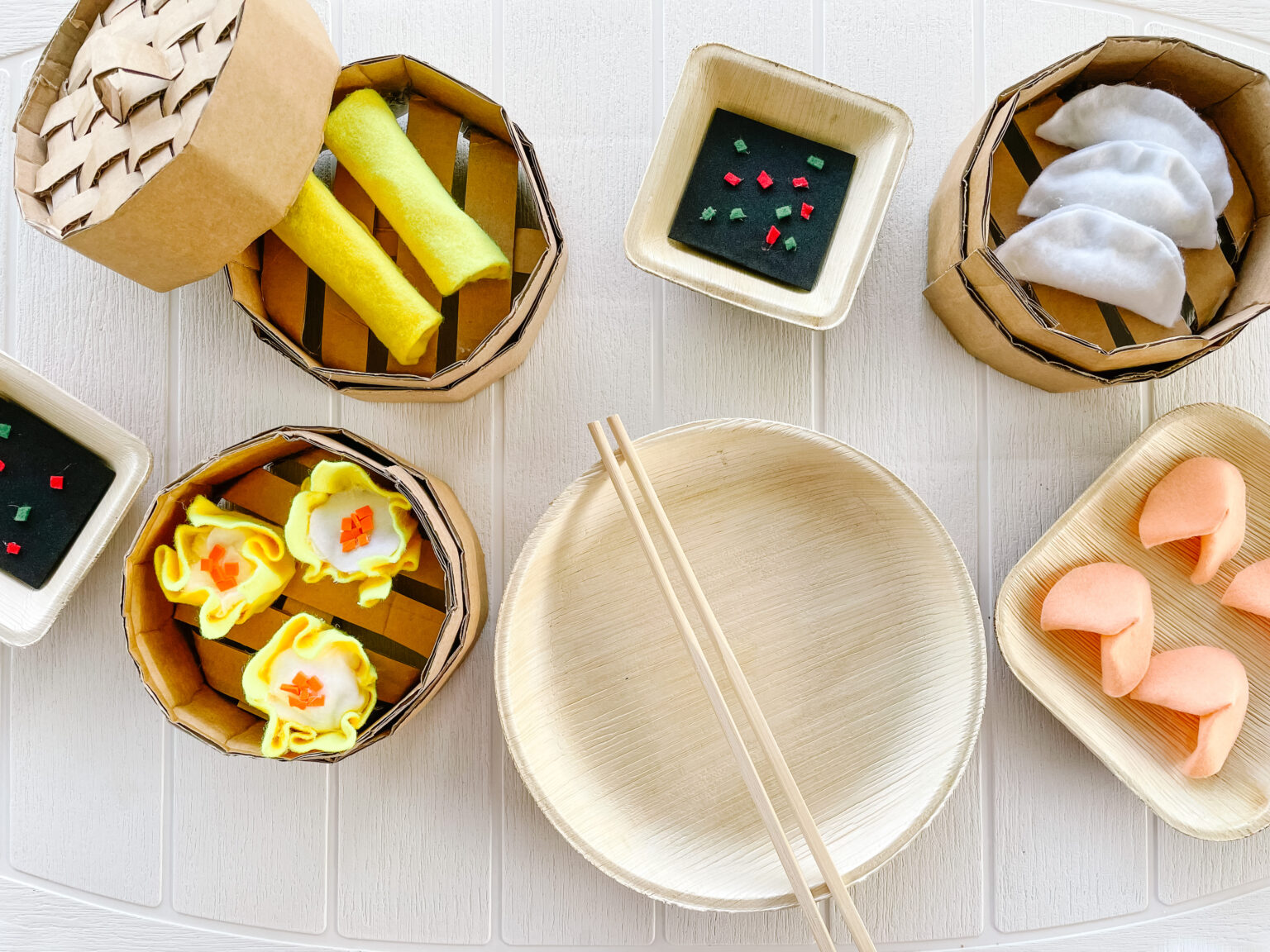 Dim Sum Making Kit DIY Felt Dim Sum