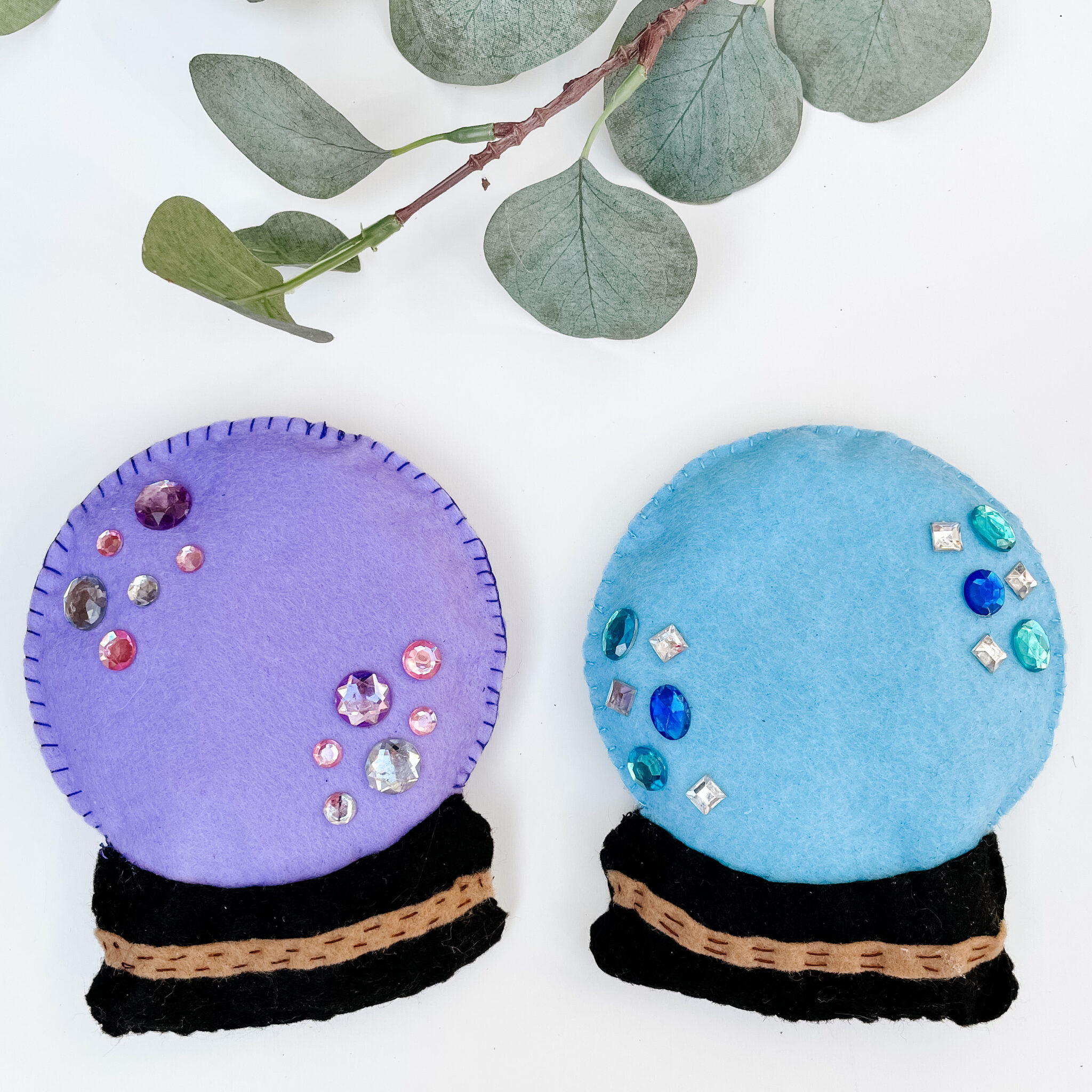 Felt Crystal Ball Craft
